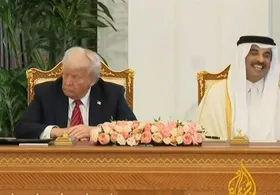 ترامپ: قطر خیلی به آمریکا در خصوص پرونده ایران کمک کرد