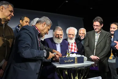مراسم بزرگداشت استاد علی آزادنیا پیشکسوت تئاتر و سینما
