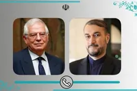 وزیر خارجه در تماس با بورل: زمان اتخاذ تدابیر تنبیهی علیه اسرائیل رسیده است
