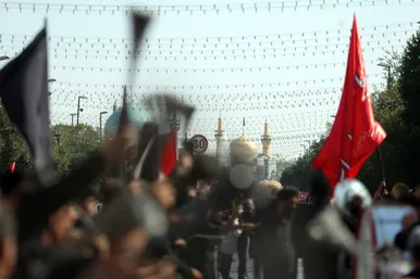 عزاداری روز تاسوعا در مشهد مقدس