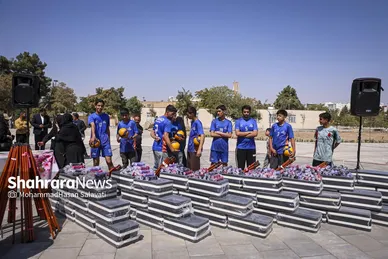 گزارش تصویری | مراسم بهره برداری از فاز یک بوستان جهانشهر مشهد