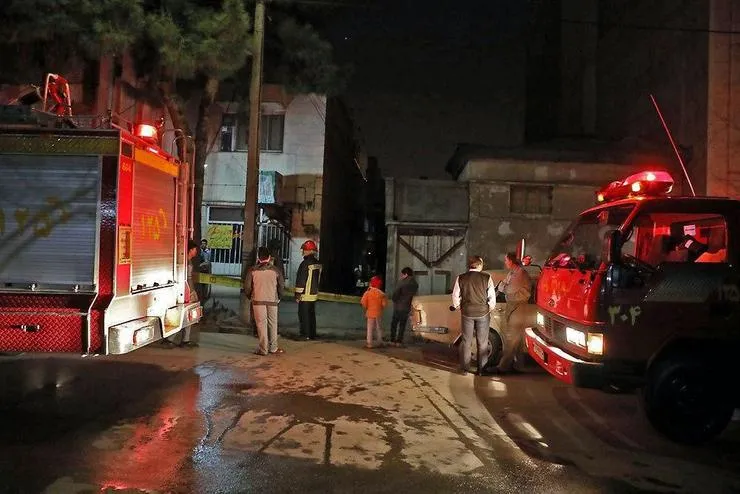 انفجار در خیابان کوشش مشهد