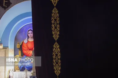 مراسم سال نو میلادی در کلیسای «تارگمانچاتس» تهران