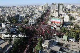 بدرقه تاریخی | گزارشی از روز وداع و تشییع پیکر رهبر شهید در ۱۸ تیر به یادماندنی مشهد