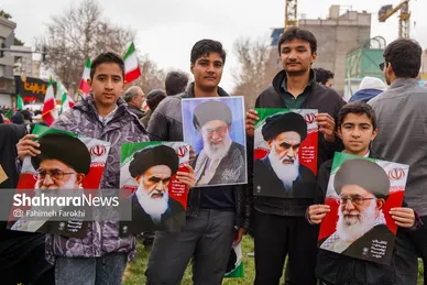 گزارش تصویری | نسل «z» پای کار انقلاب اسلامی