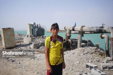 گزارش تصویری | جنایت جنگی آمریکا در آب‌شیرین‌کن بونجی