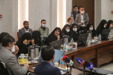 نشست هم اندیشی اساتید دانشگاه علوم پزشکی مشهد با سخنگوی دولت