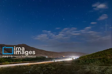 عکس‌هایی از بارش شهابی برساوشی