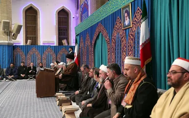 گزارش تصویری | دیدار شرکت‌کنندگان در مسابقات بین‌المللی قرآن کریم با رهبر معظم انقلاب (۱۴ بهمن ۱۴۰۳)