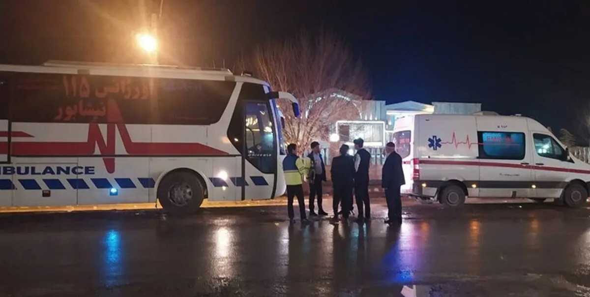 ۴۰ نفر بر اثر استنشاق گاز منوکسید کربن در نیشابور دچار مسمومیت شدند (۲۸ بهمن ماه ۱۴۰۱)