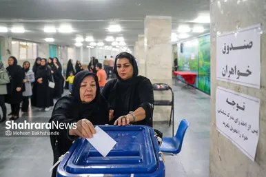 عکس‌هایی از انتخابات ریاست جمهوری در مشهد- ۵