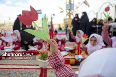 گزارش تصویری | مراسم «فرشتگان مقاومت» یادبود شهدای مظلوم میناب در حرم مطهر امام رضا (ع)