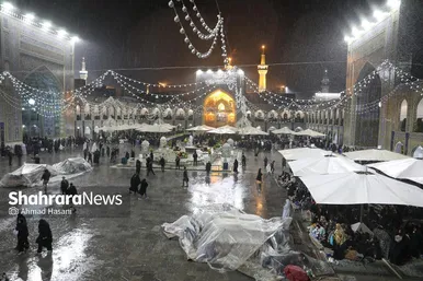 مراسم احیای شب بیست و یکم ماه رمضان در حرم مطهر رضوی‎‎