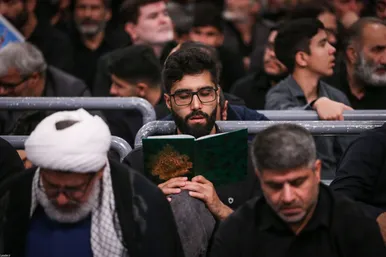 گزارش تصویری | مراسم بزرگداشت شهدای جنگ تحمیلی اخیر با حضور رهبر انقلاب اسلامی