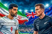 تاریخ و ساعت بازی تیم‌های ایران و نیوزیلند در جام جهانی ۲۰۲۶ | به دنبال دشت اول
