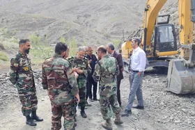 جاده روستایی زشک به منظور تسهیل تردد و انجام گازرسانی تعریض می&zwnj;شود