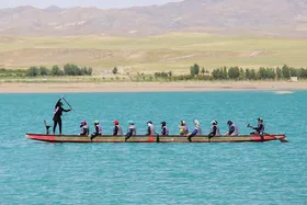 شکست طلسم تعطیلی سه&zwnj;ساله دراگون&zwnj;بوت با تمرین دختران قایق&zwnj;ران مشهدی در سد فریمان