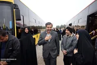 تقویت ناوگان اتوبوس‌رانی مشهد در محور توس با ۱۸ دستگاه اتوبوس و مینی‌بوس جدید