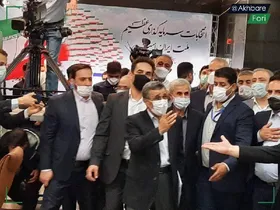 درگیری طرفداران احمدی&zwnj;نژاد با کارمندان وزارت کشور + فیلم