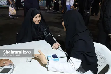 گزارش تصویری | خدمات شهری پای کار زائران