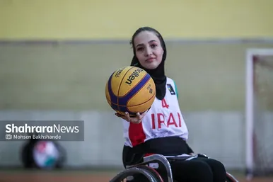 گزارش تصویری | اردوی تیم ملی بسکتبال با ویلچر بانوان در مشهد