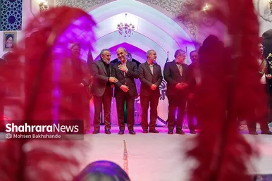 گزارش تصویری | اختتامیه بیست‌ودومین اجلاسیه بین‌المللی پیرغلامان حسینی در حرم مطهر رضوی