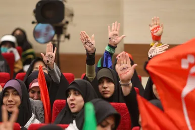 همایش باشکوه حضور و اقتدار بسیجیان