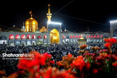 گزارش تصویری | مراسم احیای اولین شب قدر در حرم مطهر امام رضا (ع)
