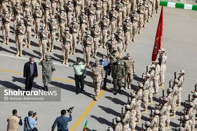 آیین دانش‌آموختگی فراگیران مرکز آموزش مرزبانی خراسان‌ رضوی‎‎