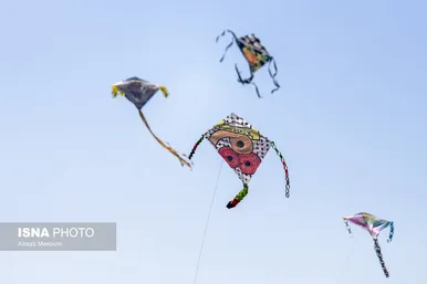 گزارش تصویری | پرواز بادبادک‌ها به یاد کودکان میناب