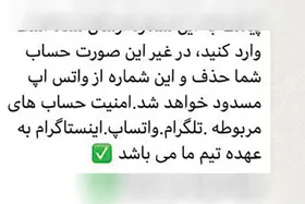 پیام&zwnj;های دلهره آور، دامی برای کلاهبرداری سایبری است