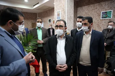 بازدید مسئولان استانی از روند اسکان مسافران نوروزی در مشهد