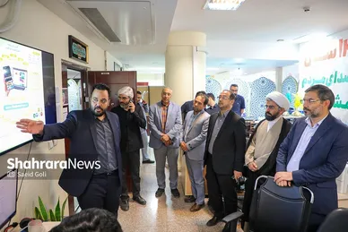 بازدید اعضای شورای اسلامی شهر مشهد از روزنامه شهرآرا