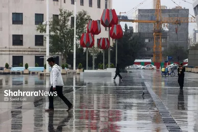 گزارش تصویری | بارش باران بهاری در مشهد (۱۹ فرودین ۱۴۰۴)