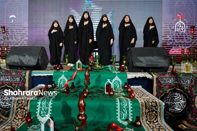 گزارش تصویری | برپایی سفره حضرت رقیه(س) در مشهد