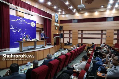 نشست خبری مدیر کل ورزش و جوانان خراسان رضوی