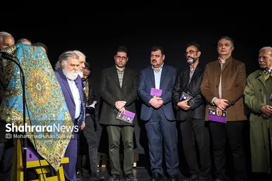مراسم بزرگداشت استاد علی آزادنیا پیشکسوت تئاتر و سینما