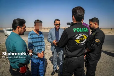 گزارش تصویری | بازسازی صحنه قتل در جاده سد کارده