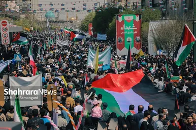 راهپیمایی روز قدس در مشهد (۱۷ فروردین ۱۴۰۳)