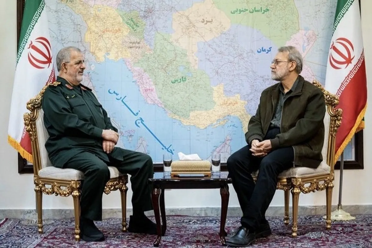 لاریجانی با سرلشکر پاکپور دیدار کرد
