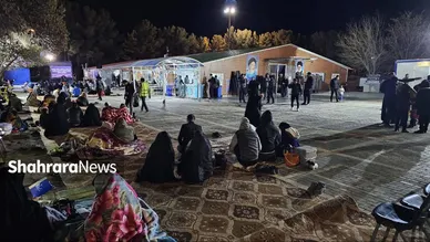 برگزاری مراسم اولین شب قدر در جوار گلزار مطهر شهدای آرامستان بهشت رضا(ع) مشهد