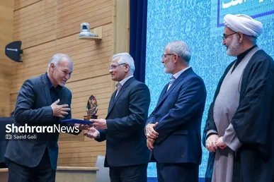 گزارش تصویری | دومین آیین شکرانه خدمت و تجلیل از مسئولان دستگاه‌های اجرایی و خادمان مواکب خدمت‌رسان به زائران اربعین و دهه آخر صفر