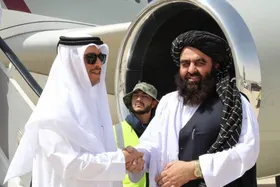 وزیر امور خارجه قطر به قندهار رفت