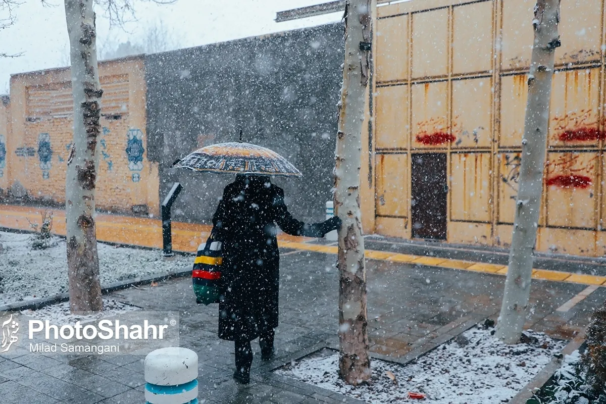 پیش‌بینی بارش برف و باران در خراسان رضوی از جمعه (۳ اسفند ۱۴۰۲)
