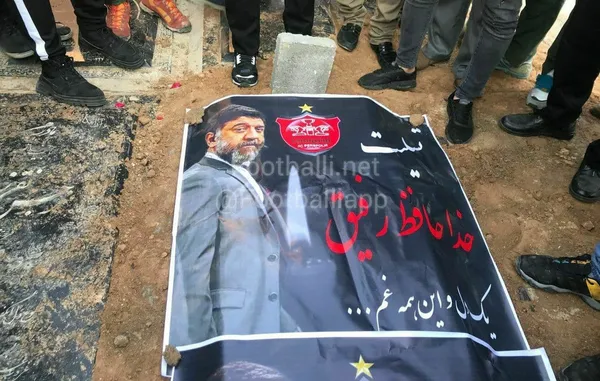 علی انصاریان به خاک سپرده شد+ عکس و ویدئو