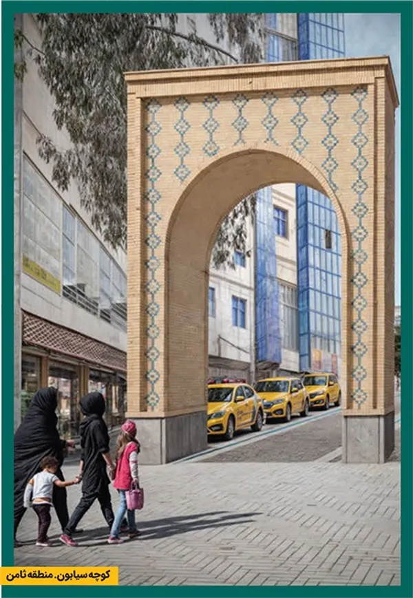 پیشخان‌های زیارت مشهد، تحقق معماری اسلامی‌ایرانی در شهر