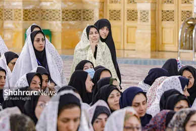 بزرگداشت مقام پرستار در حرم رضوی