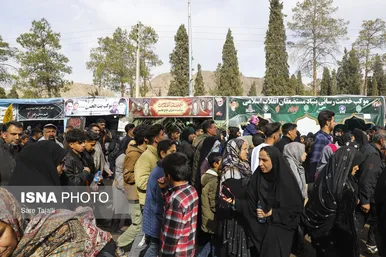 عکس‌هایی از مراسم سالگرد شهادت حاج قاسم سلیمانی در گلزار شهدای کرمان