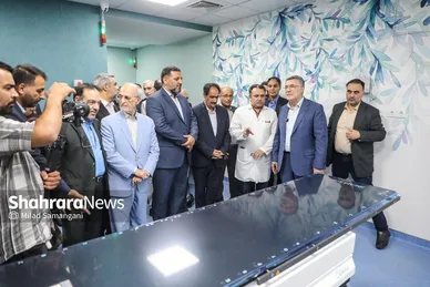 گزارش تصویری | افتتاح ۳۳ پروژه بهداشتی، درمانی، دانشجویی و فرهنگی با حضور وزیر بهداشت در خراسان رضوی