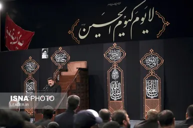 اولین شب مراسم عزاداری حضرت اباعبدالله‌الحسین(ع) در حسینیه امام‌خمینی(ره)